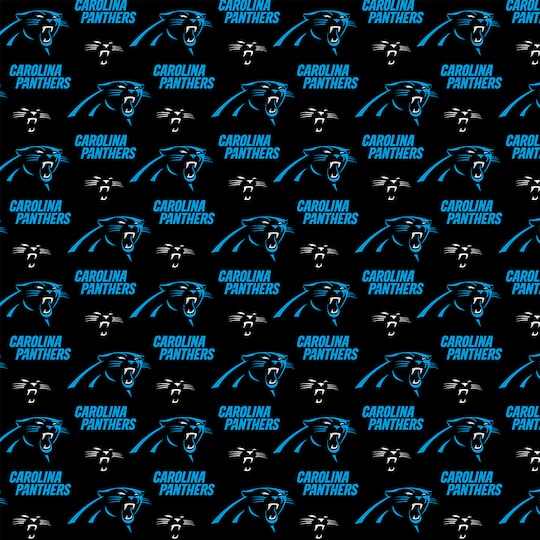 NFL® Carolina Panthers Logo Cotton Fabric